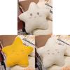 Fluffy Cloud Moon Raindrop Star Plush Toy Sofa Cushion Kids Room Decor 45cm White Round Eyes