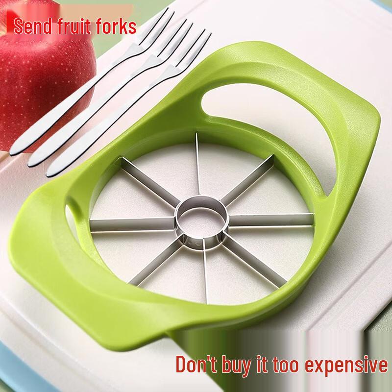Stainless Steel Apple Slicer & Fruit Fork Set