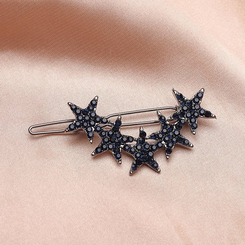 Korean Style Rhinestone Gypsophila Hairpin - Trendy Dopamine Bangs Clip
