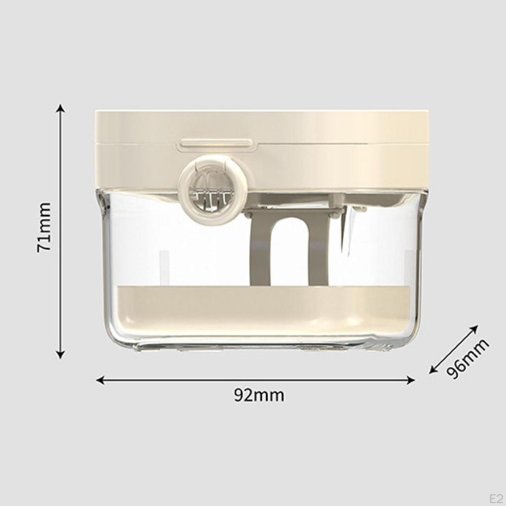 Dentures Brace Case Leakproof Carrying and Protecting Retainer Cleaning Box