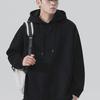 Unisex Oversized Solid Color Hooded Sweatshirt - Long Sleeve Pullover with Pocket