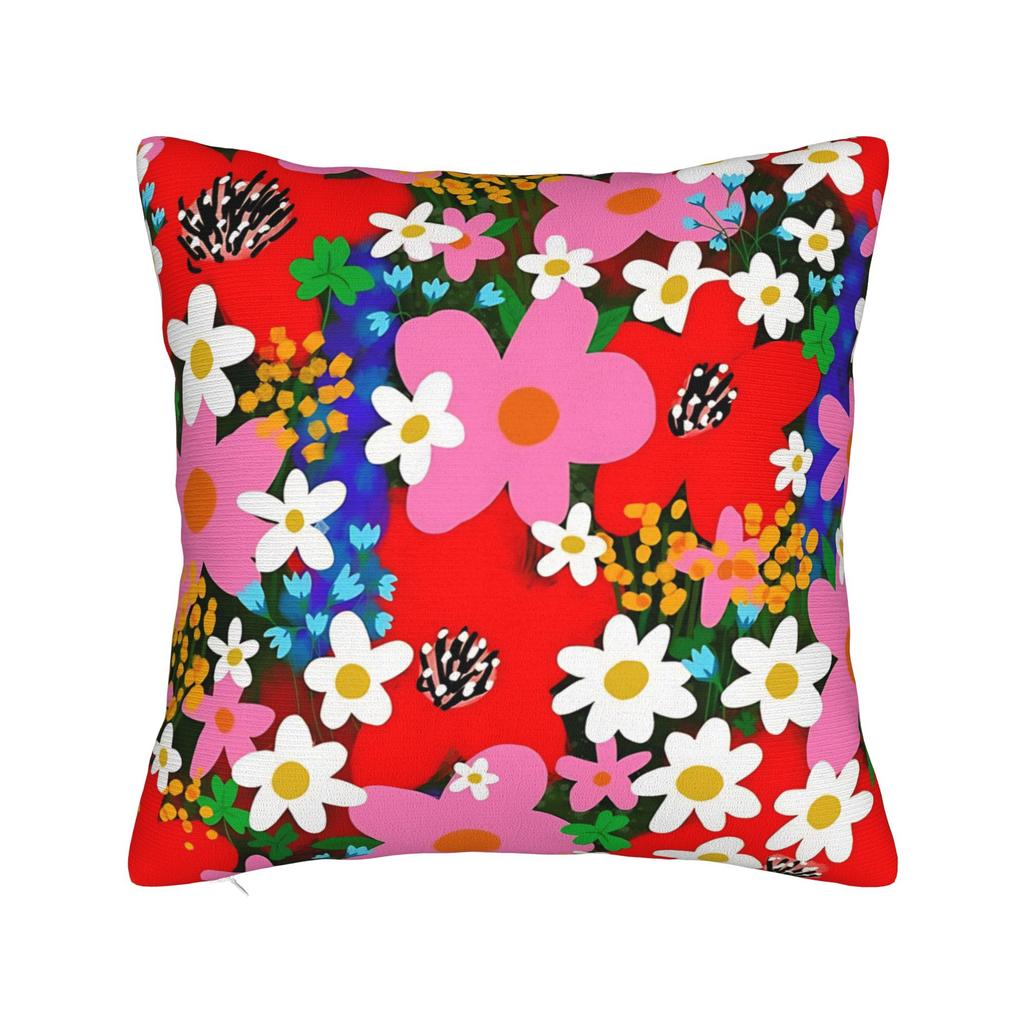 Flower Power Pillow Case Funny Pillow Cover Print Pillowcases For Wedding Party Home Decor