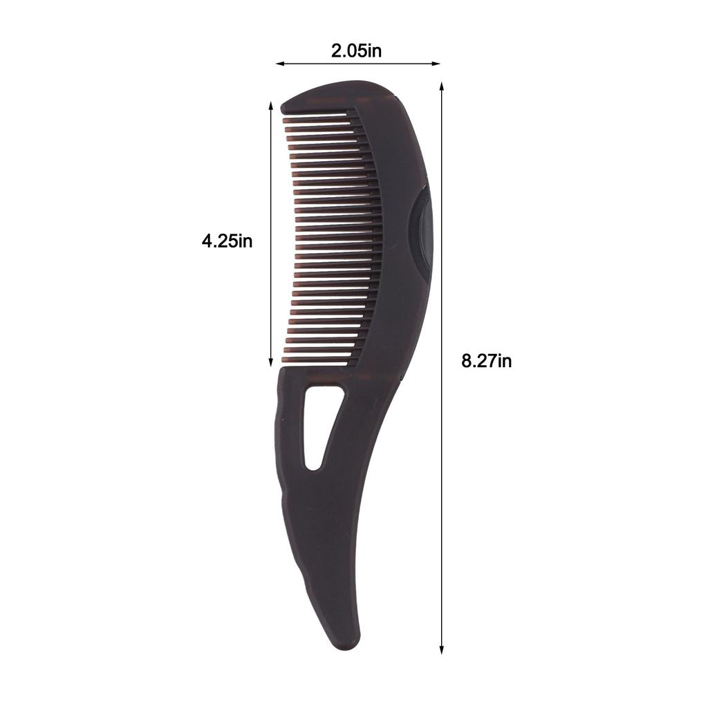 Detox Comb for Scalp with Self Cleaning Teeth and Massage Handle for Family Use