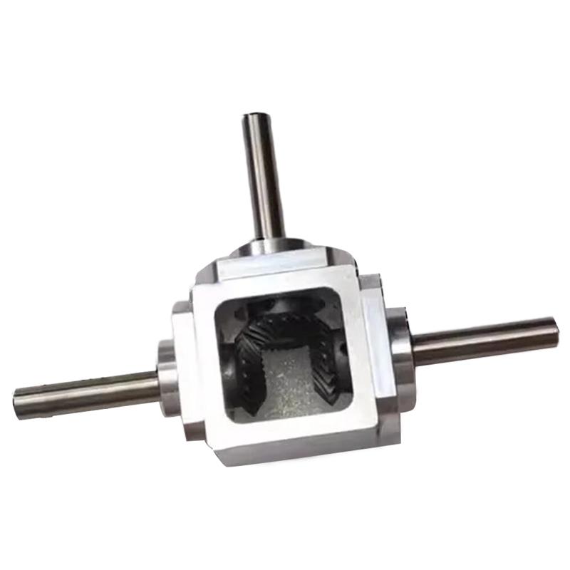 

A84E-Spiral Bevel Gear 1M 20T 8MM Reducer Right Angle Drive Gearbox 1:1 Cross Commutator As Shown