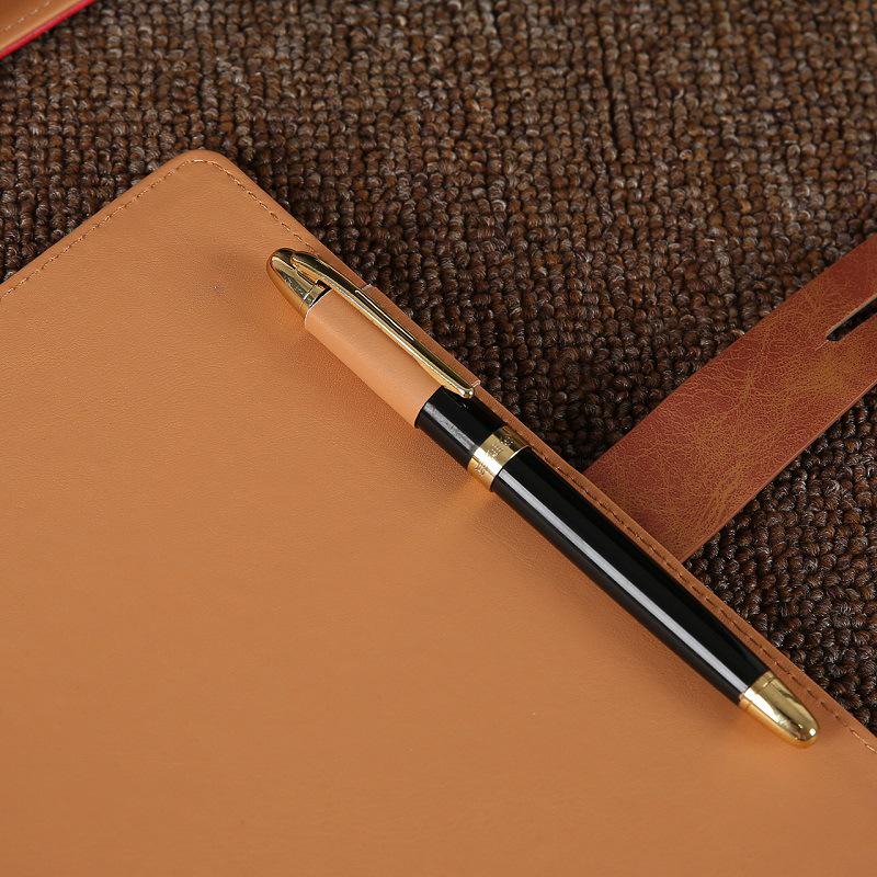 Business Loose-Leaf Notebook with Buckle - Notepad Gift Box Set