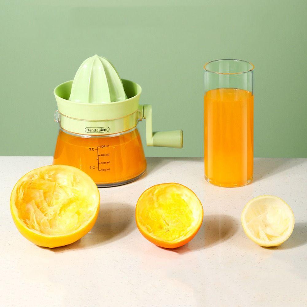 Pressed Manual Juicer With Hand Crank Juice Extractor Orange Juicer Lemon Squeezer  Tangerine