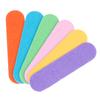 100Pcs/Lot 6Cm Mini Nail Files Art Tools Artificial Sander Paper Buffers Disposable Cuticle Remover Buffers Slim Crescent Grit