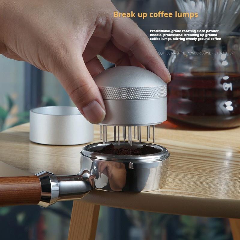 Espresso Distribution Tool, Espresso Coffee Stirrer Stainless Steel Espresso Stirrer Barista Coffee Tool Ground Needle Whisk