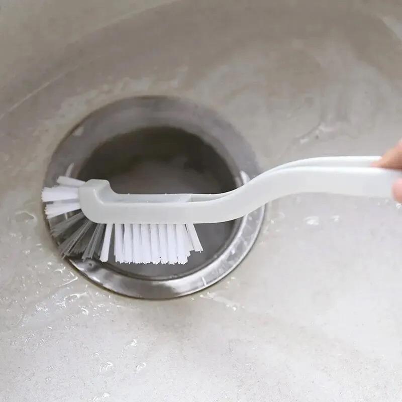 1/3Pcs Cleaning Brush Long Handle Milk Bottle Glass Tube Cleaning Brush Plastic Cleaning Dish Brush Household Kitchen Tool