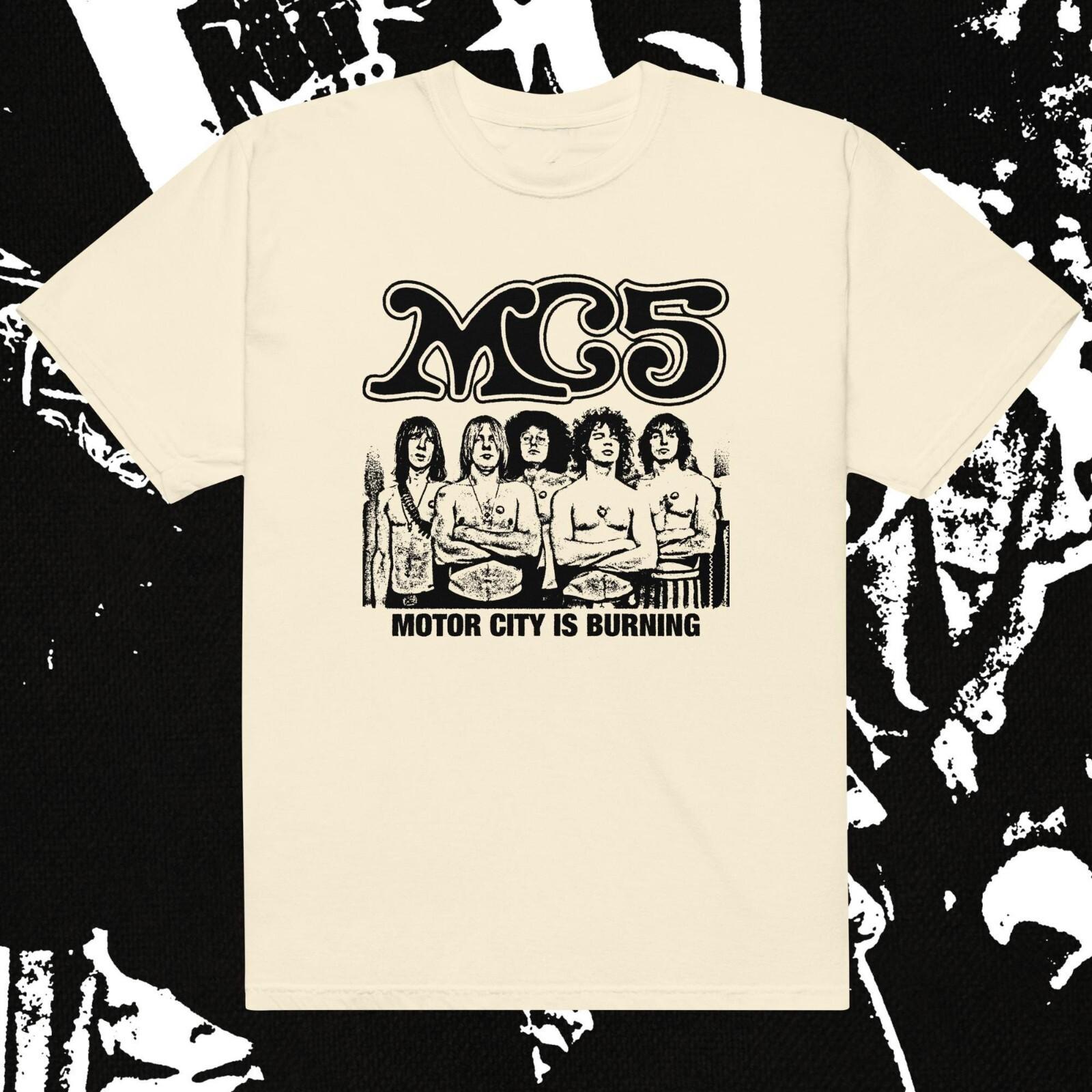 

Collection MC5 Band Tour White Gift For Fan T shirt 5XL різнокольоровий