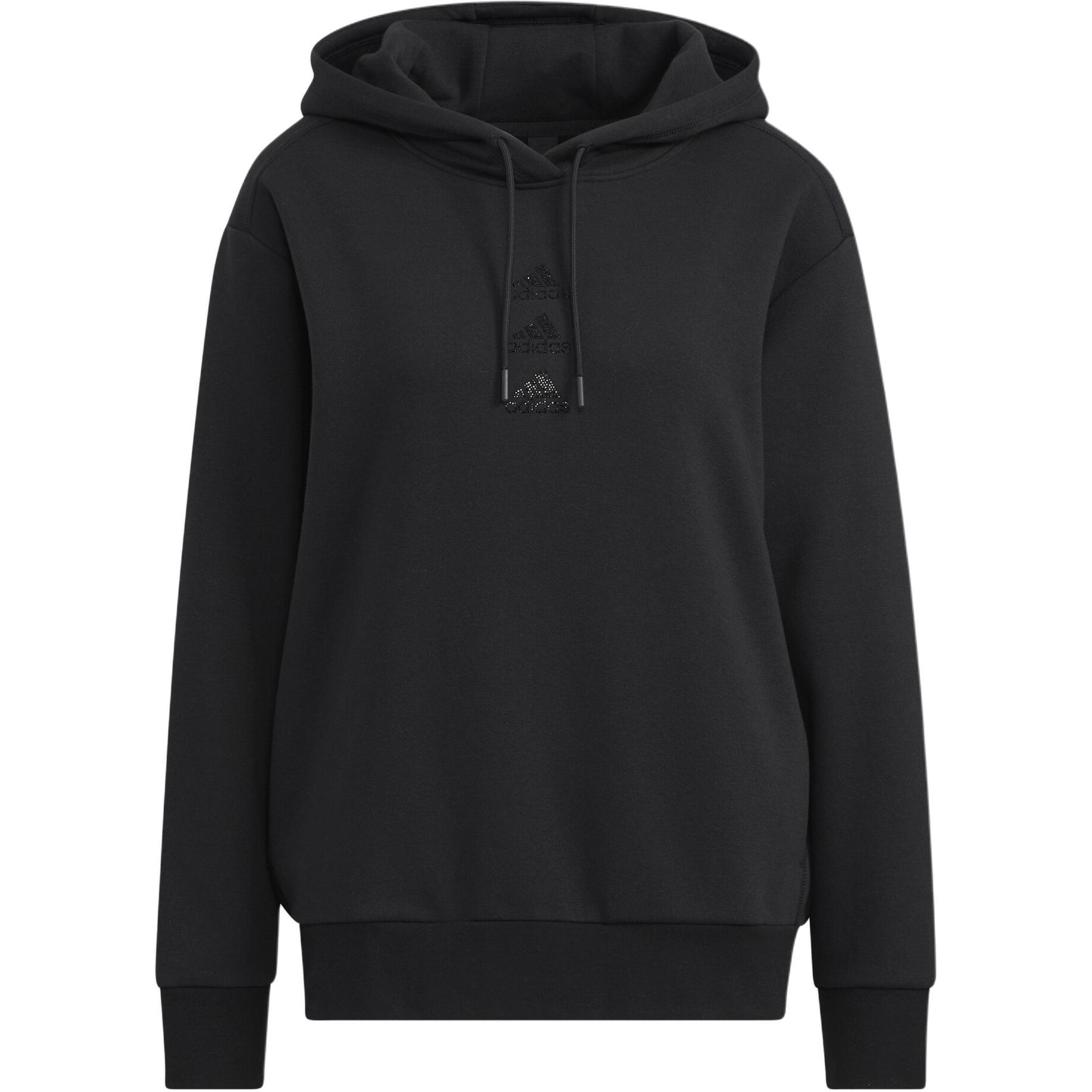 

Adidas Rs Hoodie Solid Color Sports Pullover Sweatshirt Women Hoodies Black HM7452