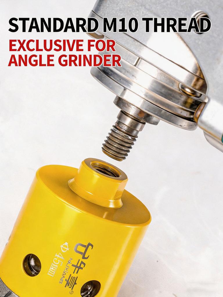 M10 Thread Angle Grinder Glass Ceramic Hole Opener Drill Bit 20-50mm Dry Vacuum Hand Grinder for Ceramic Tile Granite Marble