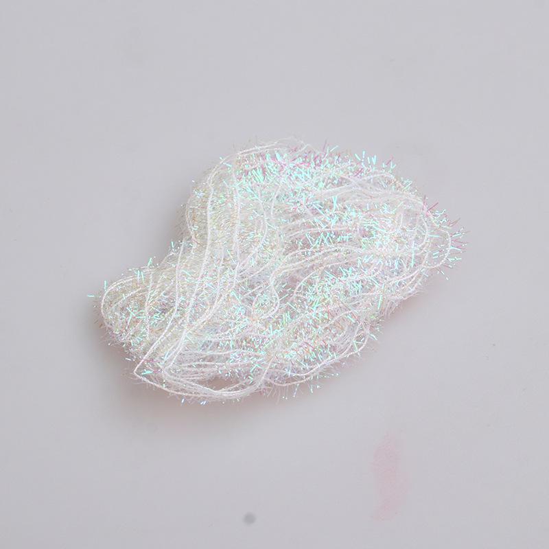Chenilă cu sclipici față-verso pentru legarea muselor: Fir de Ninfa de Cristal Colorat