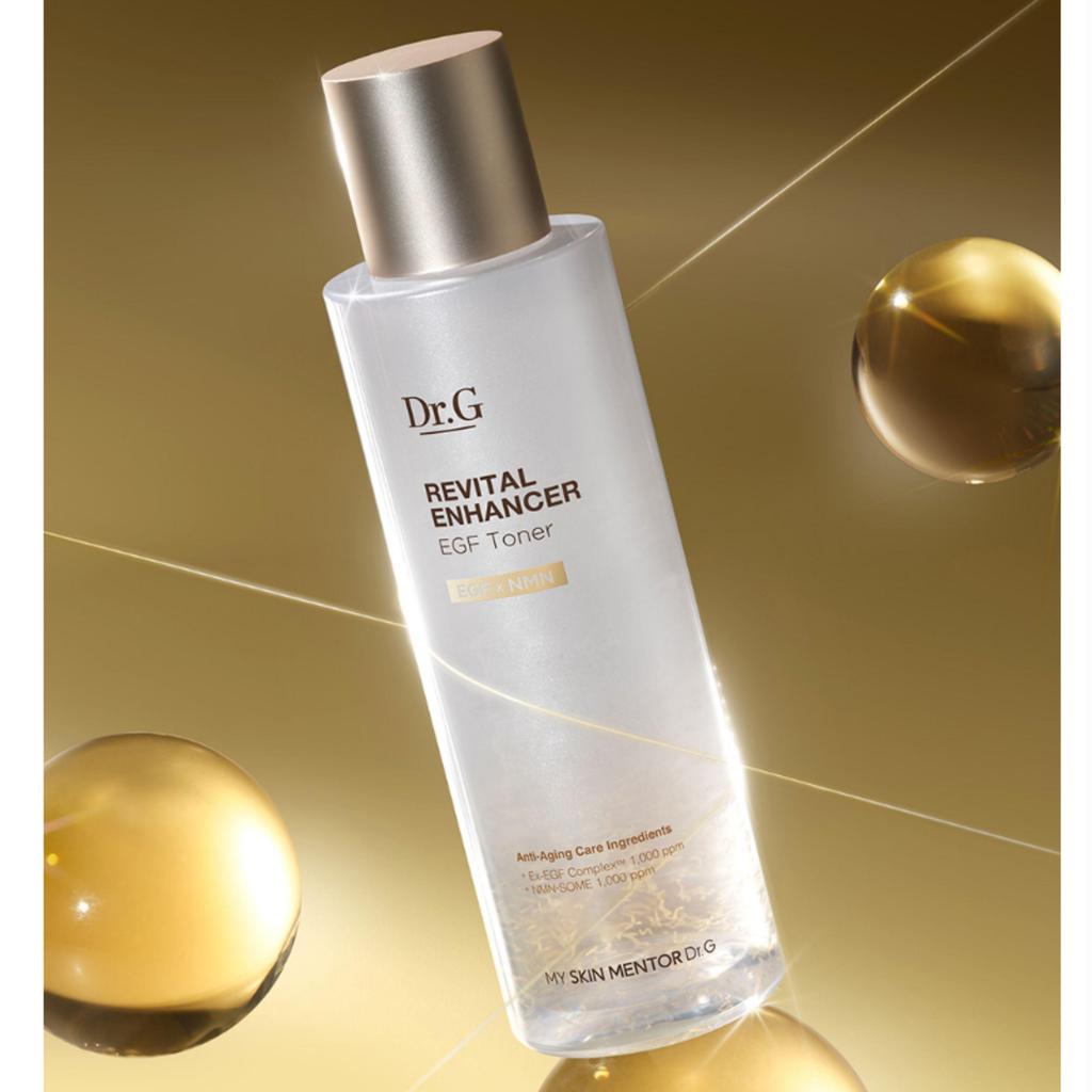 Dr.G Revital Enhancer EGF Toner Firming Anti-Wrinkle Hydrating Peptide Care 150ml