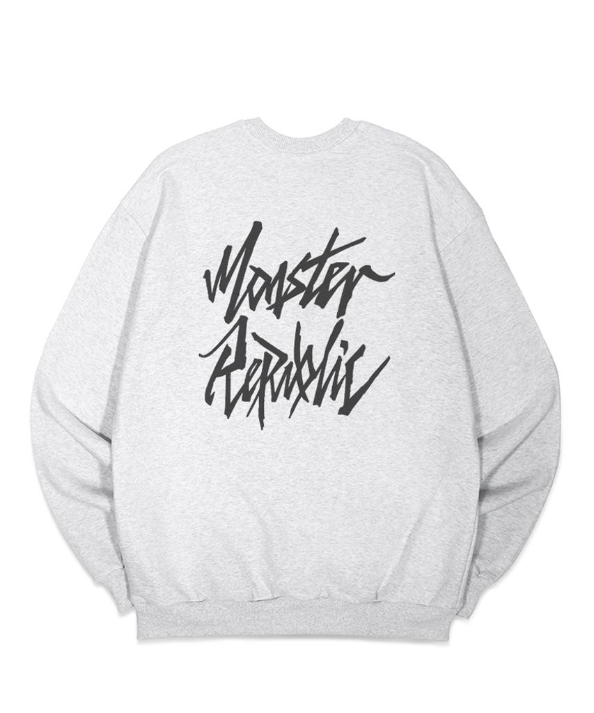 MONSTER REPUBLIC Movement Logo Sweatshirt 3 Colors (Type A)