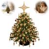 Christmas Tabletop Display Kit DIY Beaded Tree Kit, Faux Crystal Holiday Craft Set Festive Desk Ornament Making for Adults Beginners, Handmade