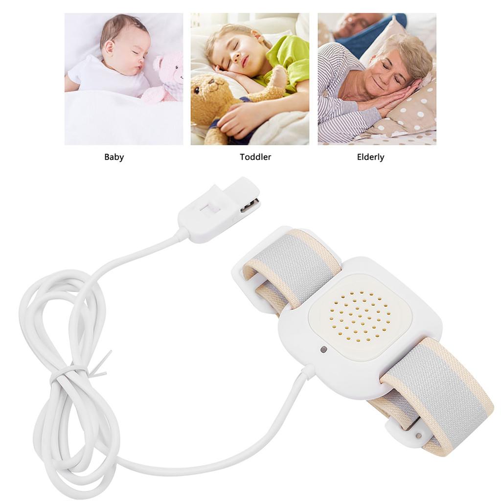 Sängvätningslarm Armbärare Vibration Sängvätningssensor för Baby Småbarn Äldre
