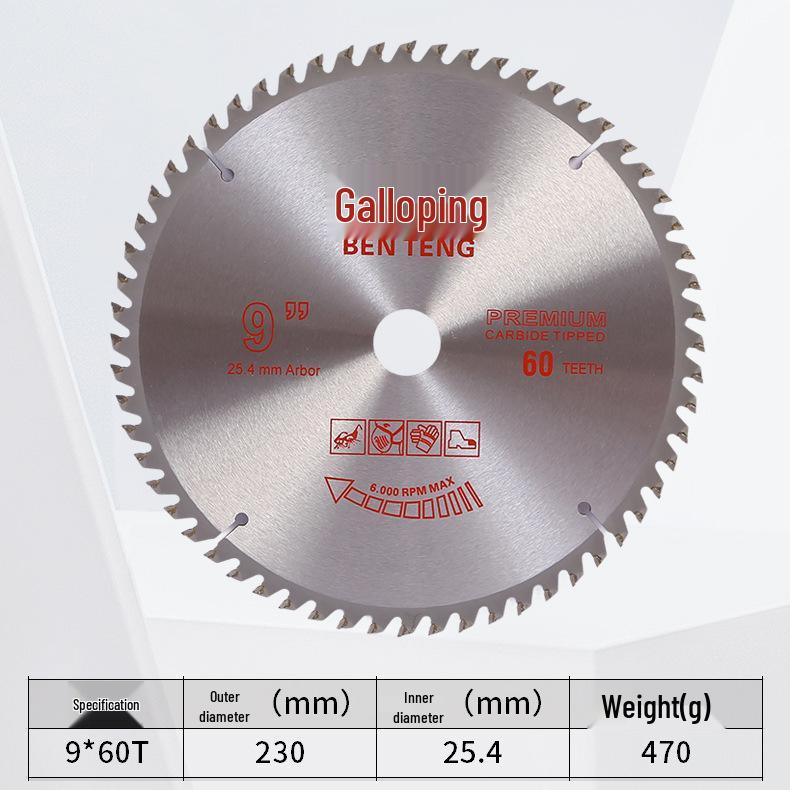Benton Alloy Sharp Saw Blade for Wood and Metal Cutting