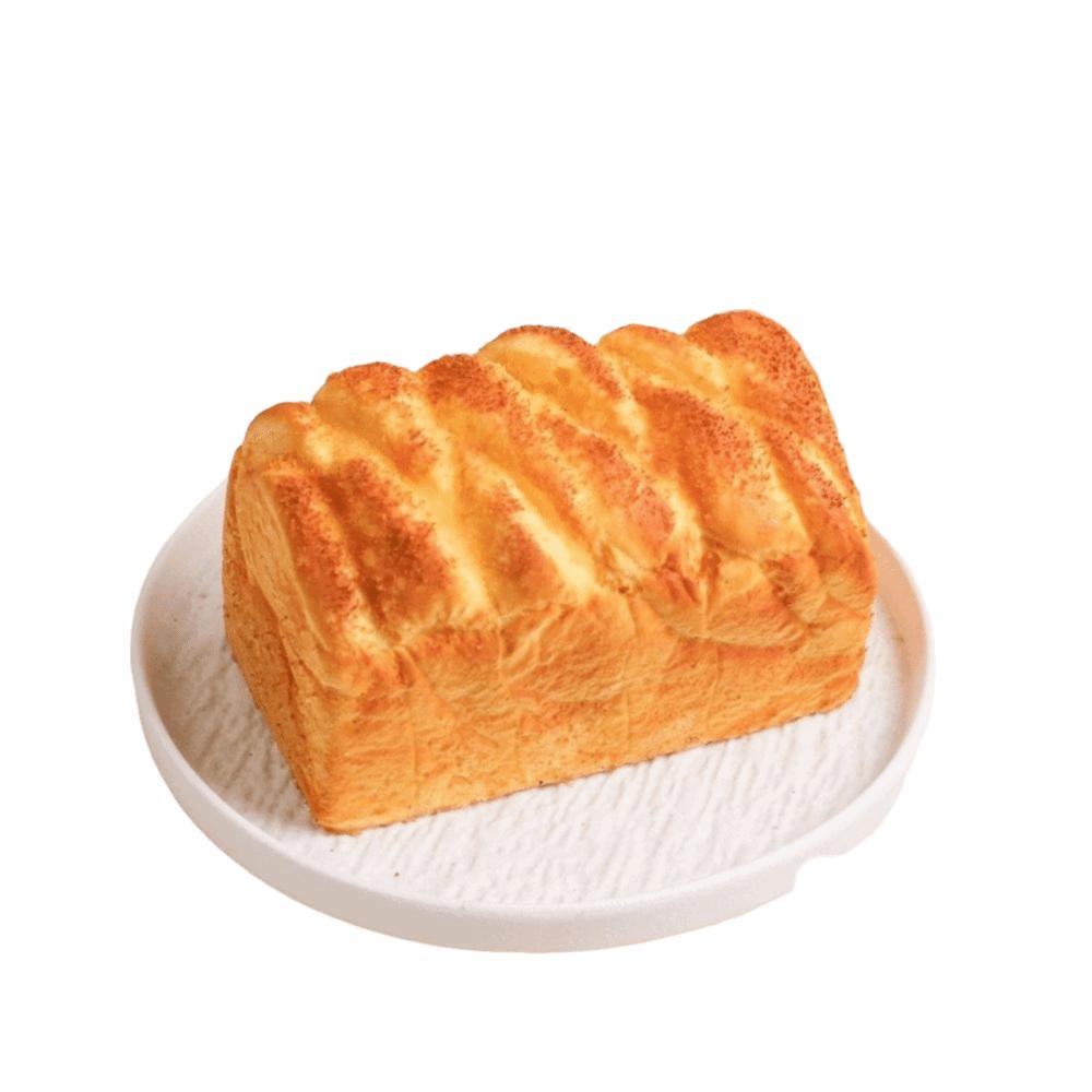 Soft Simulated Cheese Bun Stress Relief Slow Rising Toy Bread Squishy Toy for Adults Kids Gift