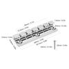 Metal Material Hardtail Bridge  Electric Guitar Replacement