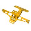 Motorcycle License Plate Bracket CNC Aluminium Alloy     Motorcycle License Plate Holder