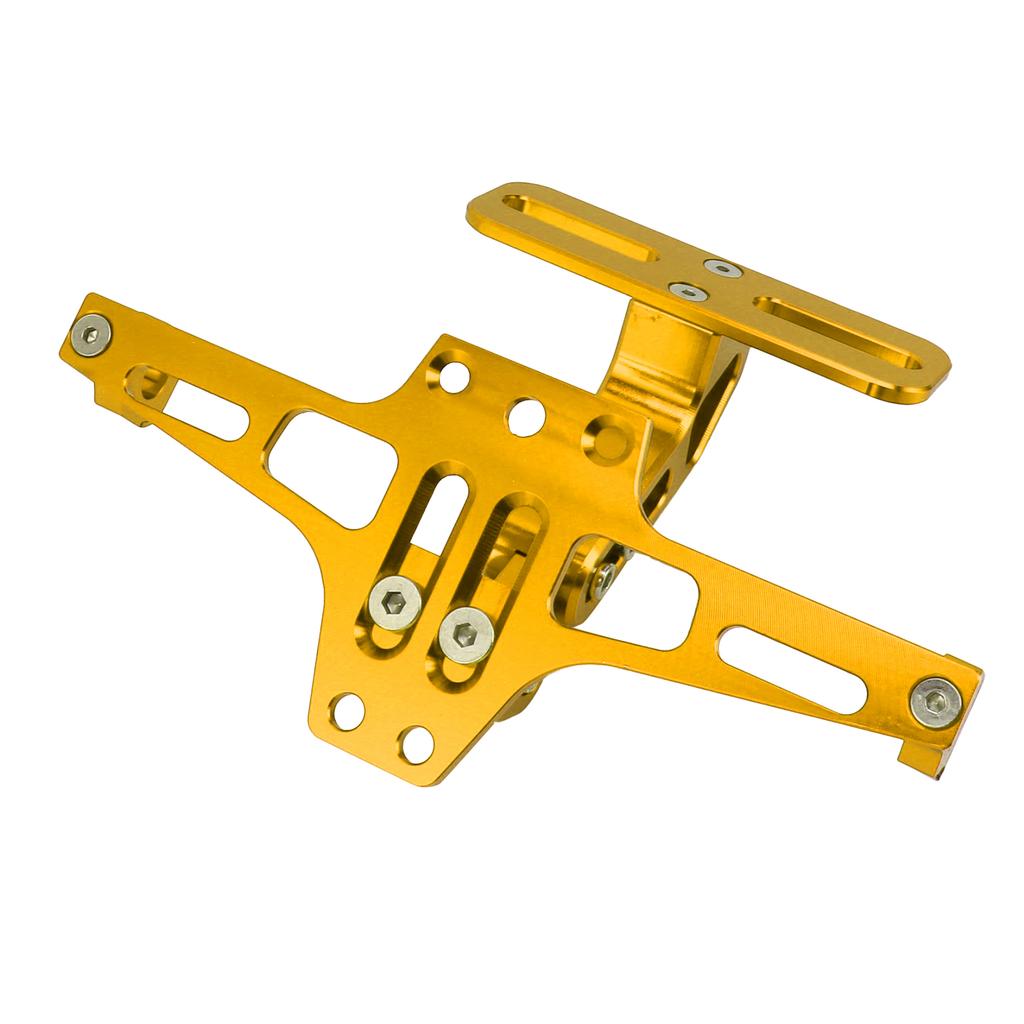 Motorcycle License Plate Bracket CNC Aluminium Alloy Motorcycle License Plate Holder