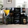 Coperta con Stampa 3D di Lupo Gioco W-Witcher Coperte da Divano per Letti Morbida Calda Coperta Plaid Lupi che Corrono Coperta da Lancio Coperta in Flanella
