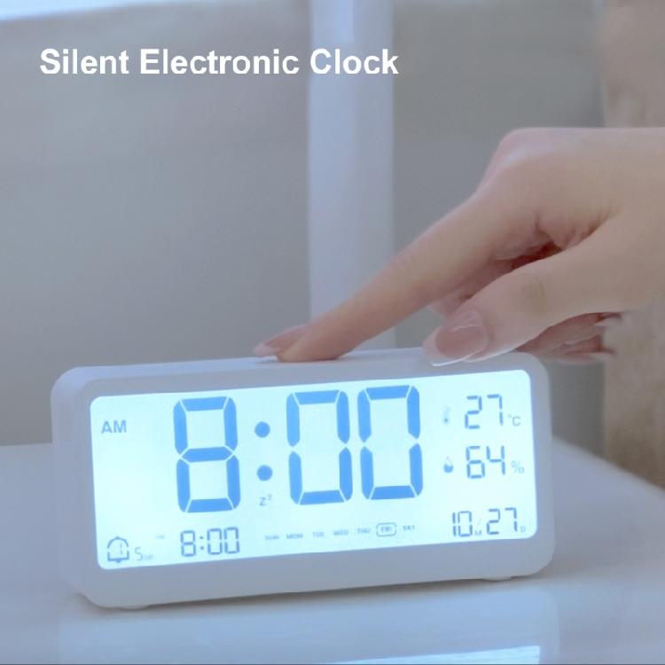 Silents Electronic Digital Clock with Nighttimes Visibilitys Automatic Brightness Clock for Living Room or Study