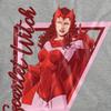 Marvel Unisex Adult Scarlet Witch Pose T-Shirt