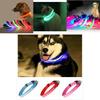 Adjustable Size Usb Rechargeable Led Pet Collar For Cats And Dogs Nylon Material