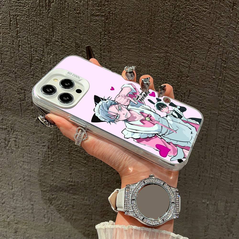 

Mizi Sua Ivan Till A-Alien Сценічний Чохол для Телефона для iPhone 16,15,14,13,12,11,Mini,Pro,E,XS,SE4,MAX Білий Цукерковий Матовий Чохол iphone14plus