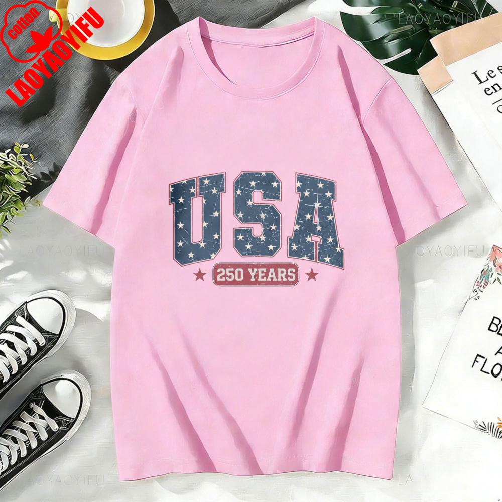 Retro Usa 250 Years  Shirt Independence Day Shirt Celebrate 250th Anniversary Shirt Usa 250 Tee 4th of July Patriotic Gift S