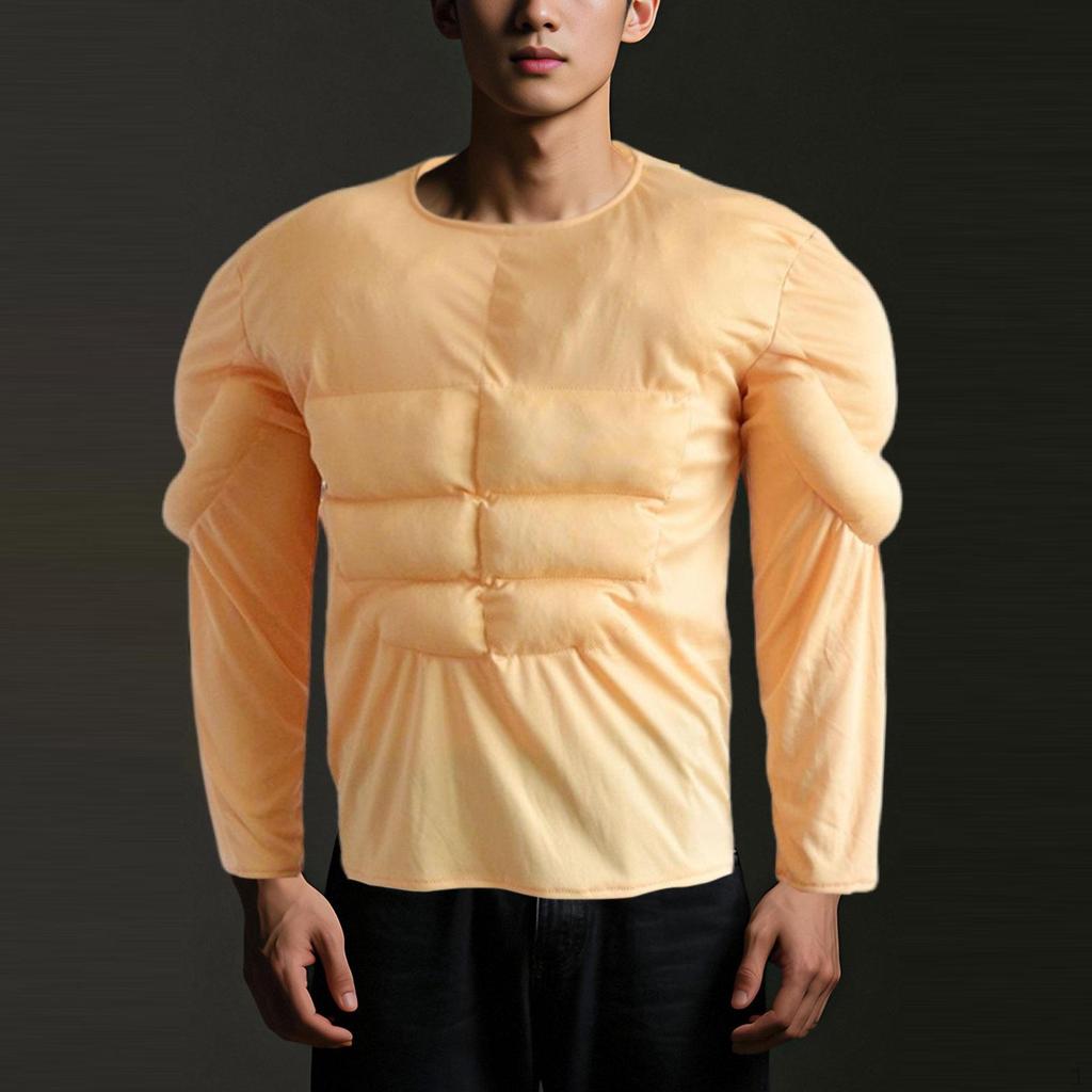 Men Muscle Shirtcostume Casual Fashion Halloween Cosplay for Themed Events Party