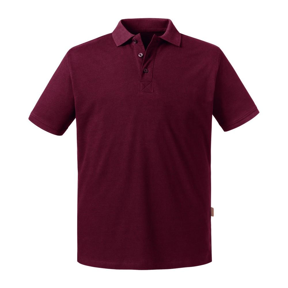 Russell Mens Pure Organic Polo