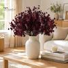 Seidenblumen für Innenarrangements Künstliche Herbst-Außendekoration, Wetterfeste Herbst-Blumen-Tischmittelstücke mit flexiblen Stielen für Zuhause und Büro