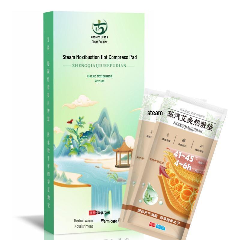 Erwärmbares Beifuß-Moxibustion-Pad: 4-8 Stunden