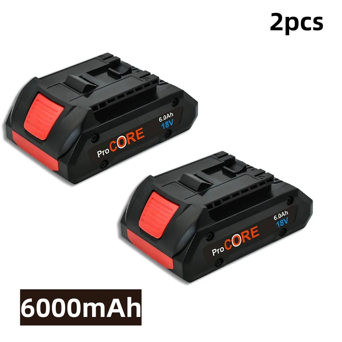 

Для аккумулятора BOSCH Professional 18V 21700 4.0Ah/5.0Ah/6.0Ah ProCORE 18V Li-ion замена для BAT609 BAT618 с BMS