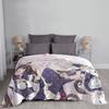 Nekopara Anime Otaku Blankets Fleece Decoration chocola vanilla Portable Super Soft Throw Blanket Bedding Couch Bedding Throws