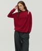 NEW LOOKY Layered Knit Set_Red