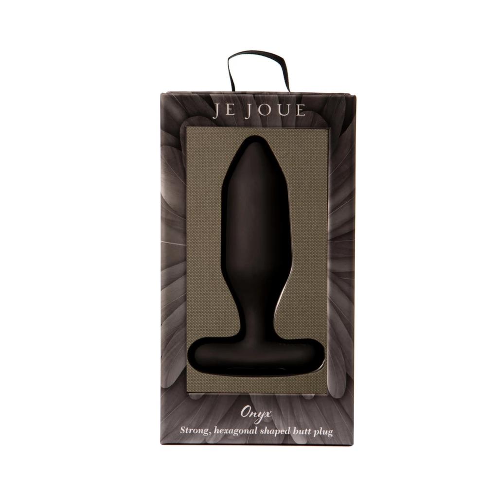 Je Joue - Onyx Butt Plug with Remote Control Black