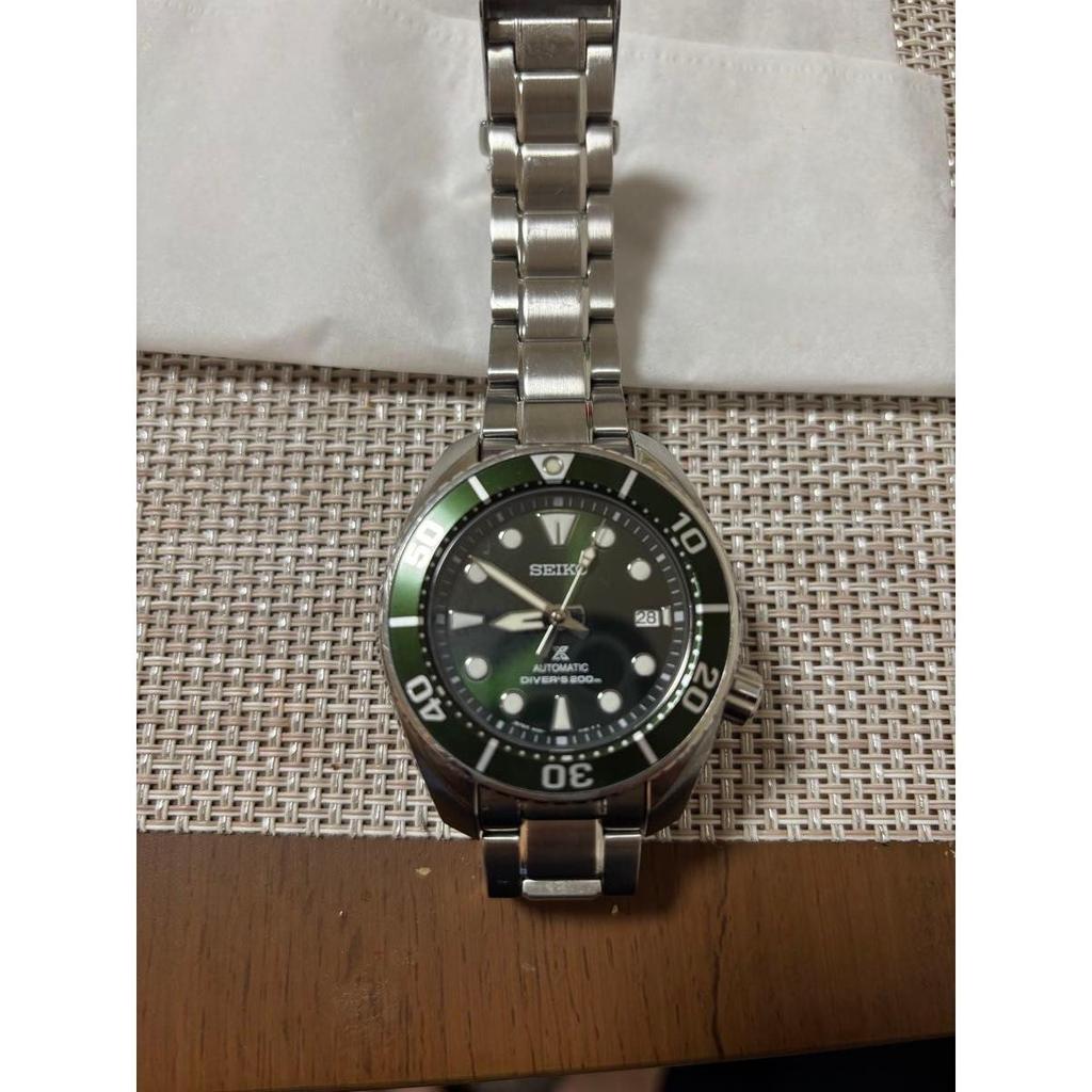 Used SEIKO PROSPEX Divers Automatic Winding Green