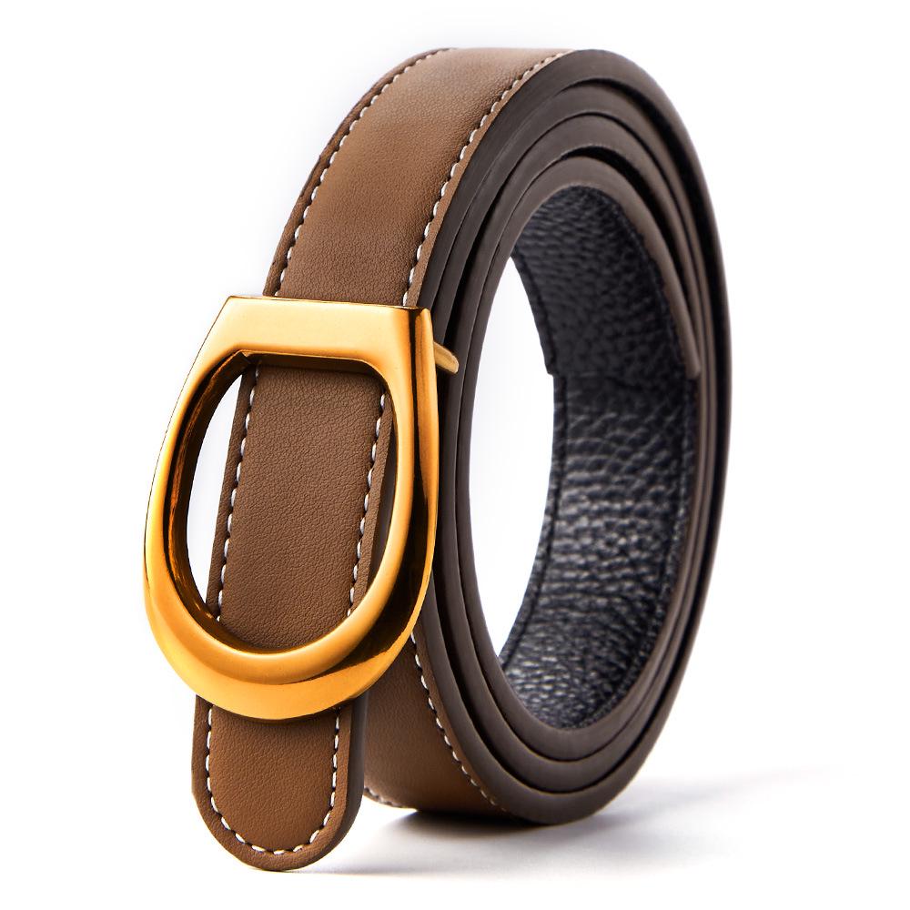 Women s Genuine Leather Versatile Waist Belt - 2025 Summer Fashion for Jeans 105 cm