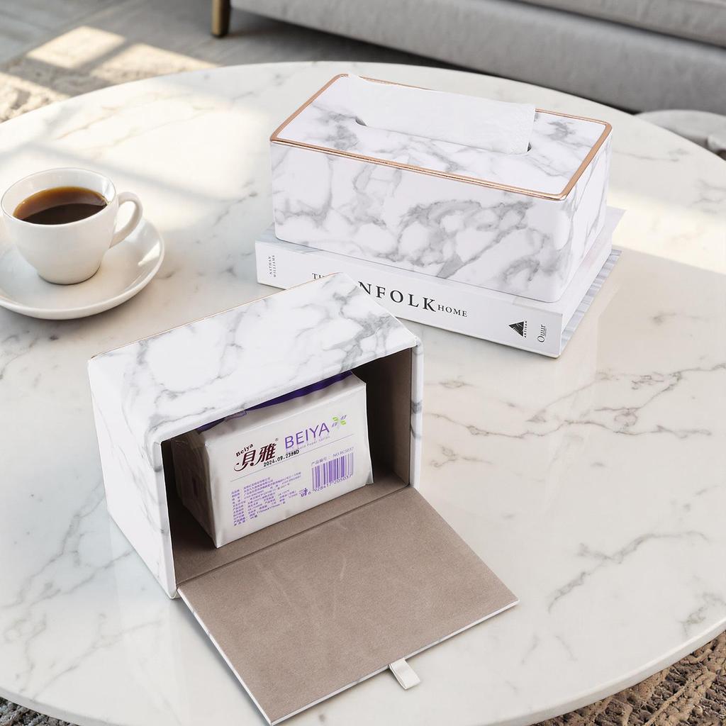 Luxurious Desktop Tissue Box: Stylish Design for Home, Hotel, or Restaurant