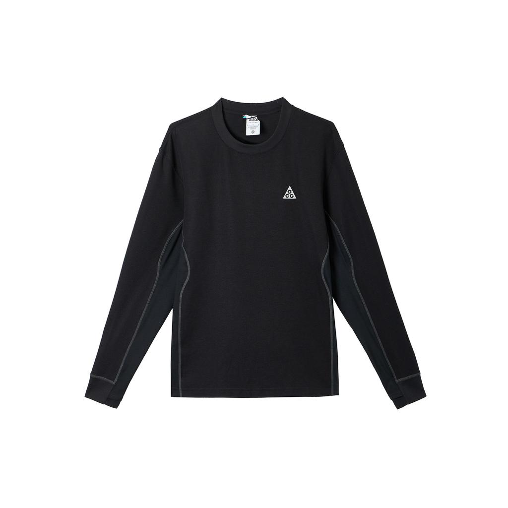 Nike ACG Series Dri-FIT ADV Goat Rocks Long Sleeve Crew Neck T-Shirt Men Tops Black FB8116-010