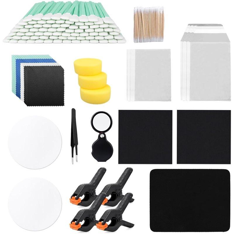 ABBP-385 Pcs Card Cleaning Kit Trading & Sports Card Fattening Repair Care Tool For Baseball, Football, Basketball Cards