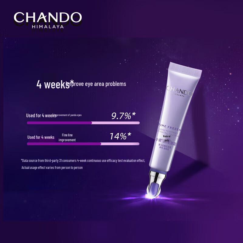 CHANDO Time-Condensing Little Purple Bottle Eye Cream