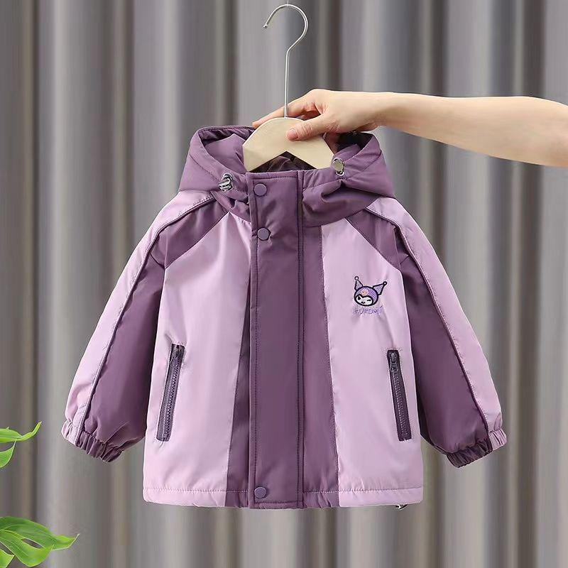 Trendiger Herbst-/Winter-Baumwollmantel für Mädchen 2025 - Verdickte Windjacke für Kinder