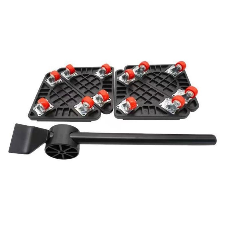 Furniture Lifter Tool Set Easy Moving Portable Sturdy Sliders for Hardwood Floor and Carpets for Home Office Appliance