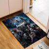 Custom Name Halloween Horror Christmas  Rug for Living Room, Game Rooms, Office, Bedroom, Floor Mat Playful Design, fan gifts Christmas decor