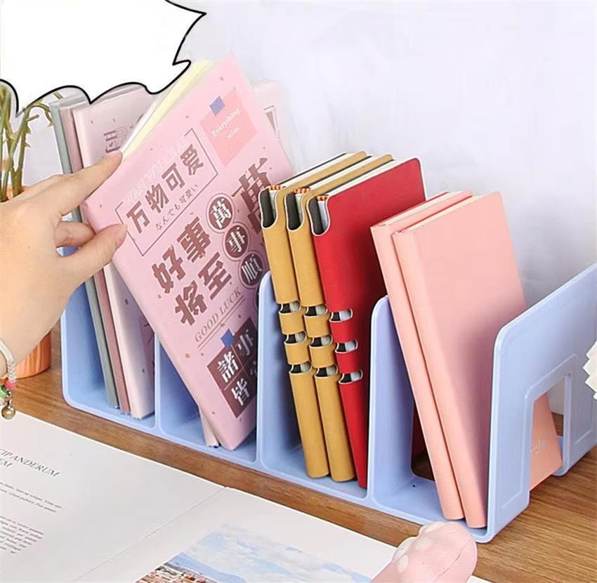 Multi-purpose Thickened Book Storage Desk Organizer Shelf For Book Magazine File School Office Supplies Bag Storage Artifact